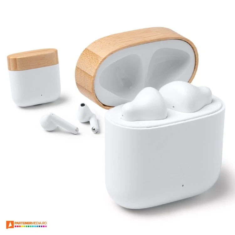 casti audio wireless cu incarcator ep1296