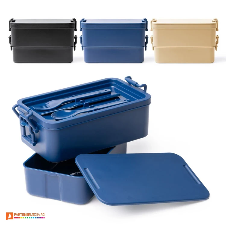 caserole duble din plastic cu tacamuri incluse fi1996 poza 1