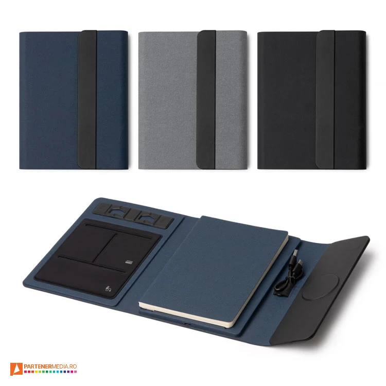 carnetele promotionale a5 cu powerbank inclus de 5000 mah fo1826 poza 1