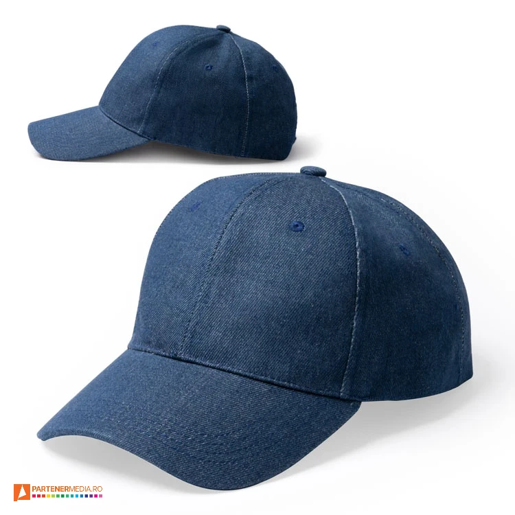 sepci promotionale din denim cu 6 panele go1282 poza 1