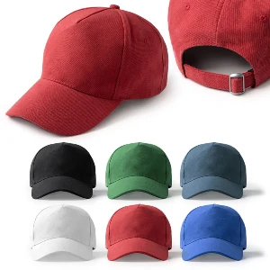 sepci promotionale unisex din bumbac cu catarama metalica go1470