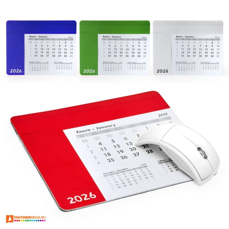 mousepad uri promotionale cu calendar 2026 ia3017 poza 1