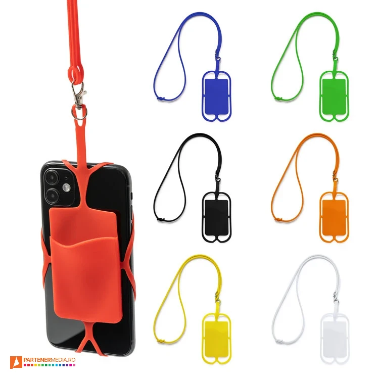 suporturi din silicon pentru telefon cu portcard ly7046 poza 1