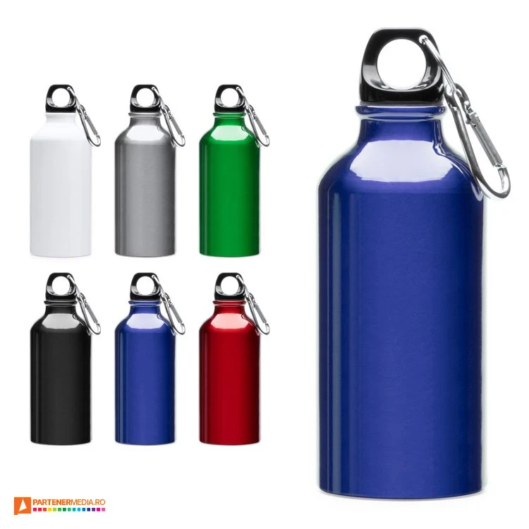 bidoane metalice cu carabina si capacitate de 400 ml md4045