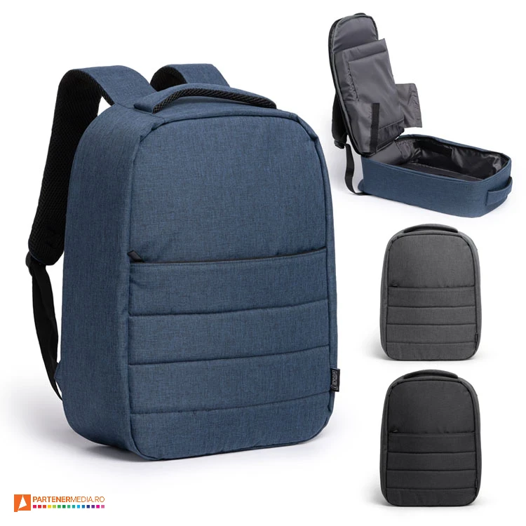 rucsacuri antifurt din pet reciclat cu buzunar de laptop mo1200
