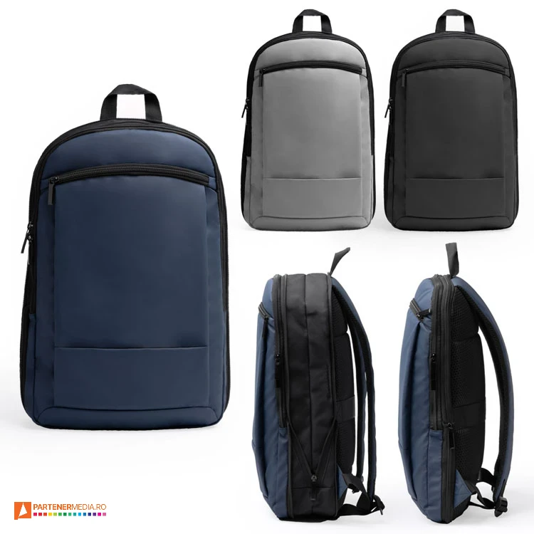 rucsacuri extensibile din poliester reciclat si imitatie de piele mo1525