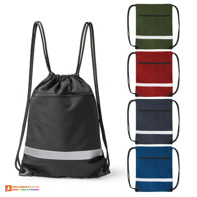 rucsacuri drawstring cu banda reflectorizanta mo1990