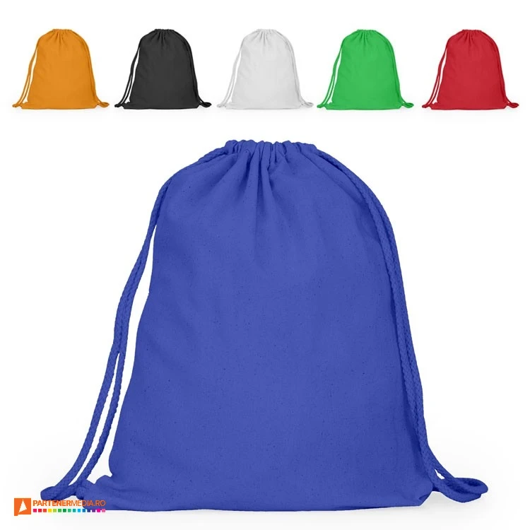 rucsaci drawstring colorati cu snururi duble mo7175