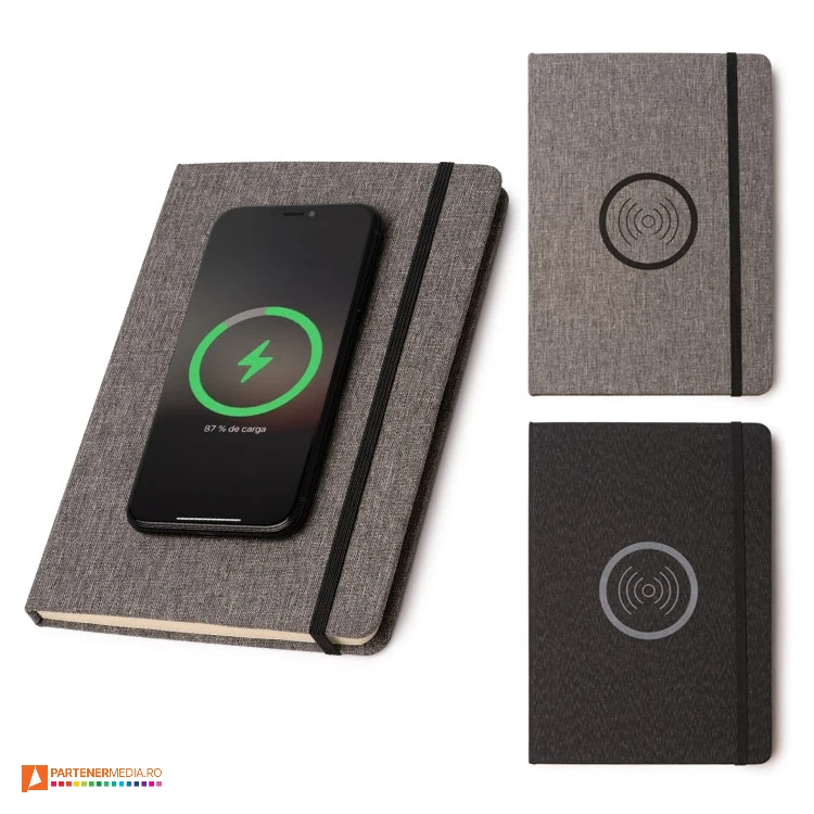 carnetele promotionale cu incarcator wireless nb1892 poza 1