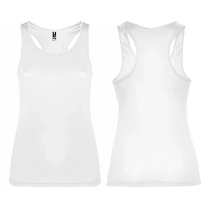 maiouri albe sport de dama din poliester pd0349 poza 2