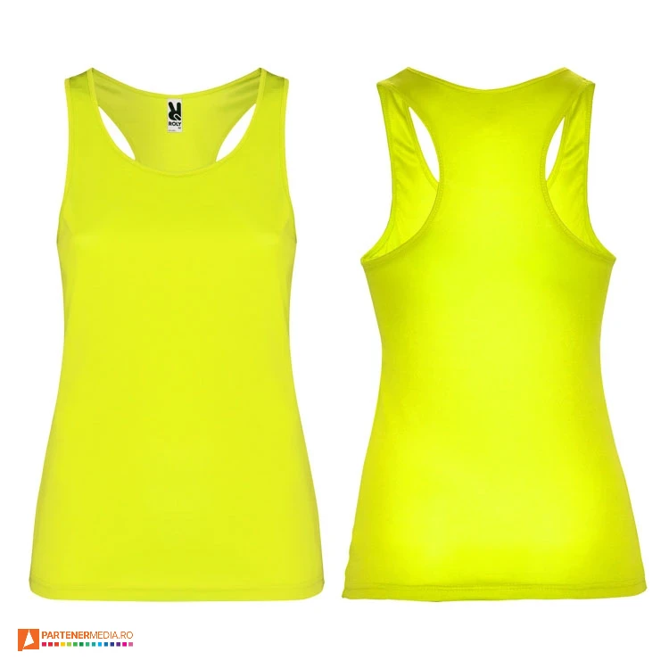 maiouri galbene sport de dama din poliester pd0349 maiouri galbene sport de dama din poliester pd0349 poza 3