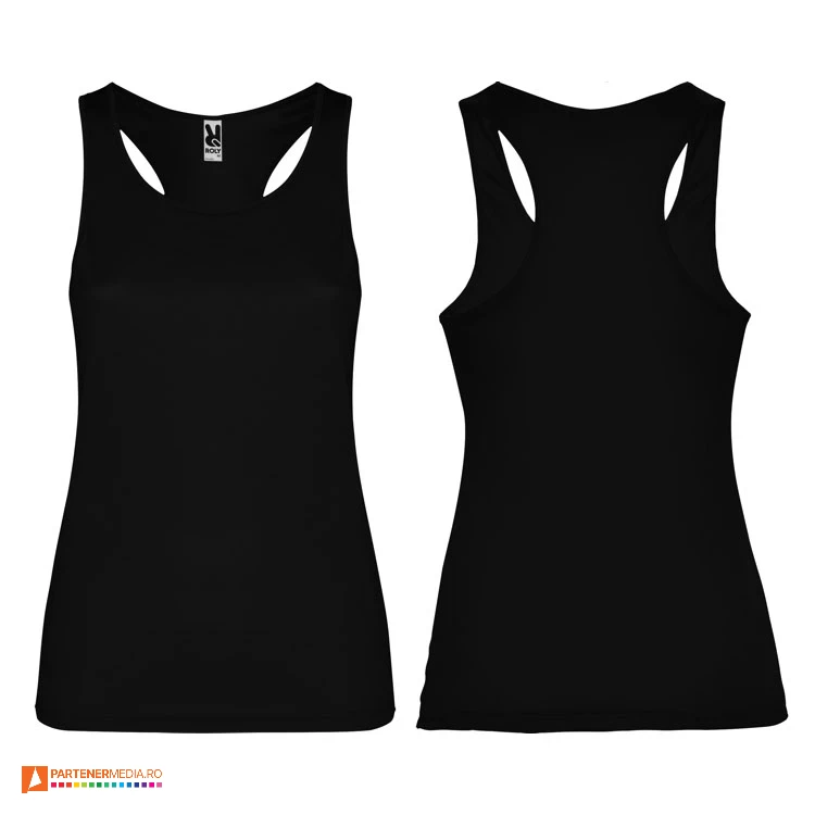 maiouri negre sport de dama din poliester pd0349 maiouri negre sport de dama din poliester pd0349 poza 4