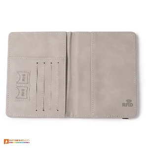 coperti de pasaport din imitatie de piele cu rfid pm1774 poza 2