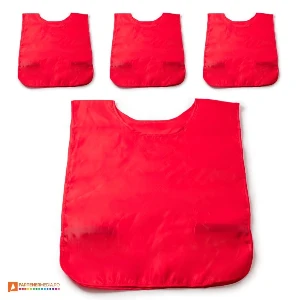 veste rosii promotionale unisex din poliester pt9322 poza 4