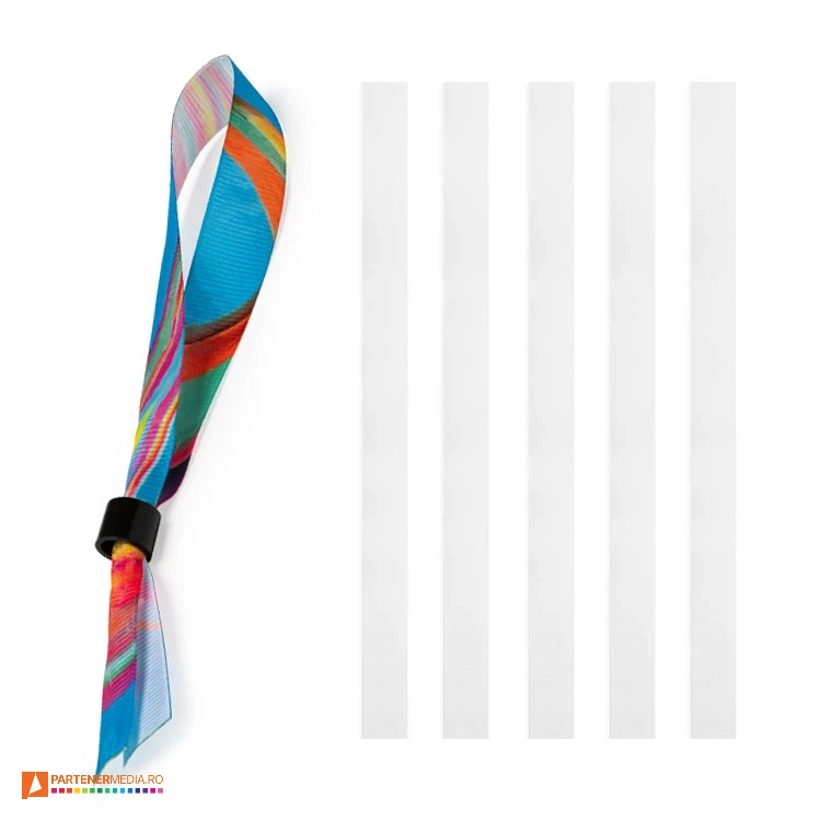 bratari sublimabile de festival din poliester pu3095 poza 1