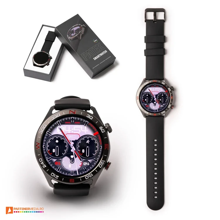 ceasuri promotionale smart watch cu bratara din silicon sw1295 poza 1
