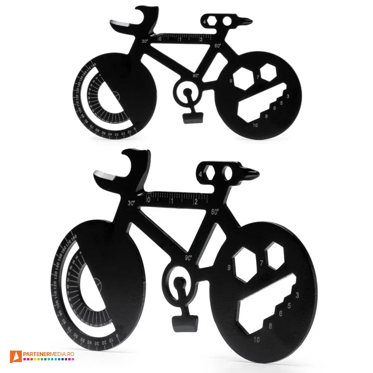 unelte promotionale metalice multifunctionale cu forma de bicicleta to1607