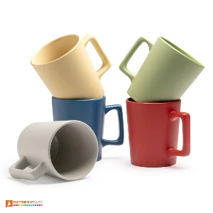 cani colorate din ceramica de 400 ml tz1614