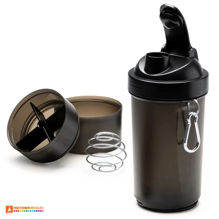pahare fitness de 600 ml cu shaker va1699