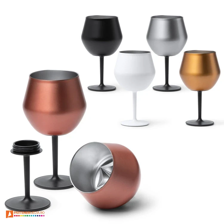 pahare metalice cu picior detasabil va1908