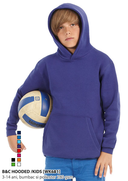 hanorace promotionale de copii Hooded Kids WK681 poza 1