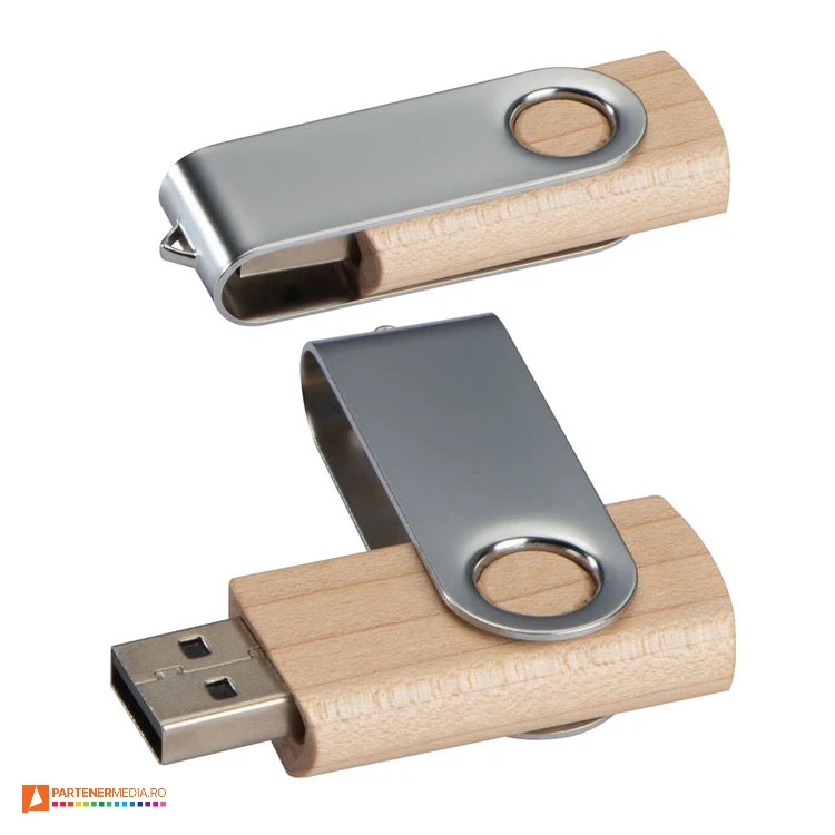 memory stick uri usb din lemn de 4 gb 20876