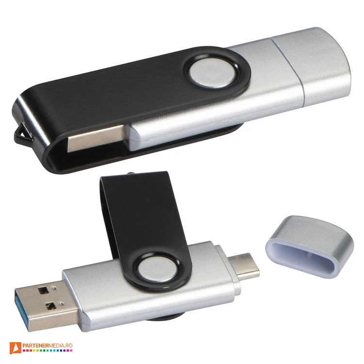 memory stick uri usb de 32 gb cu port usb c 20881