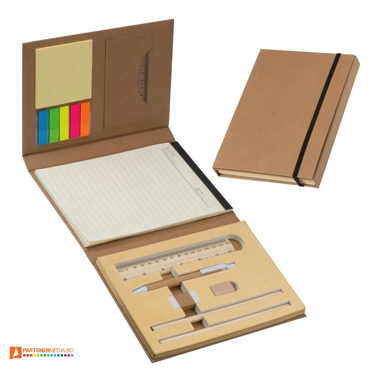 blocnotes cu etichete colorate si instrumente de scris 21194 poza 1