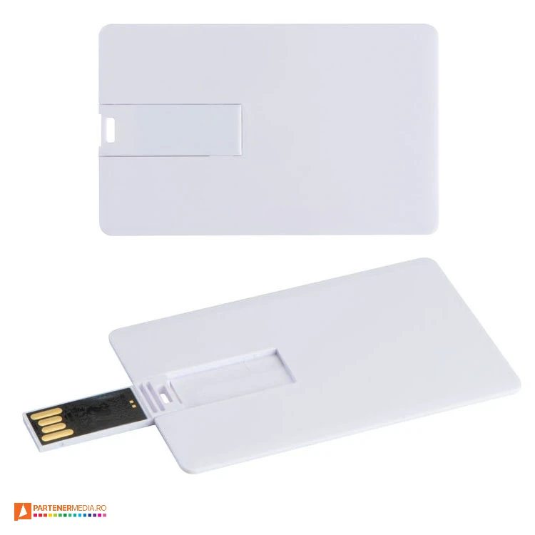 carduri usb albe de 4 gb din plastic 22490