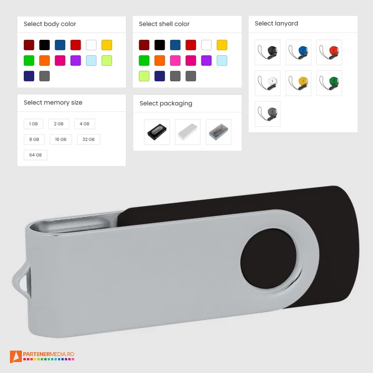 stick uri usb promotionale de tip twister 22508