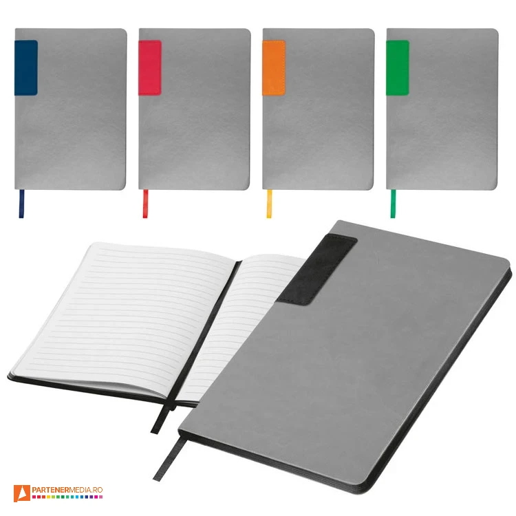 carnetele a5 gri cu elemente colorate 25477 poza 1