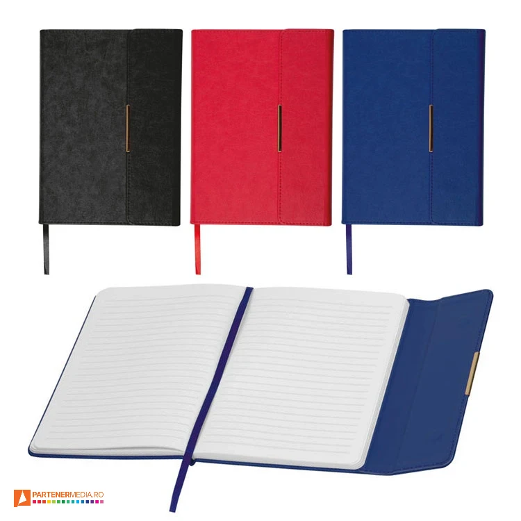 carnetele a5 cu coperti din imitatie de piele cu clapeta 25614 poza 1
