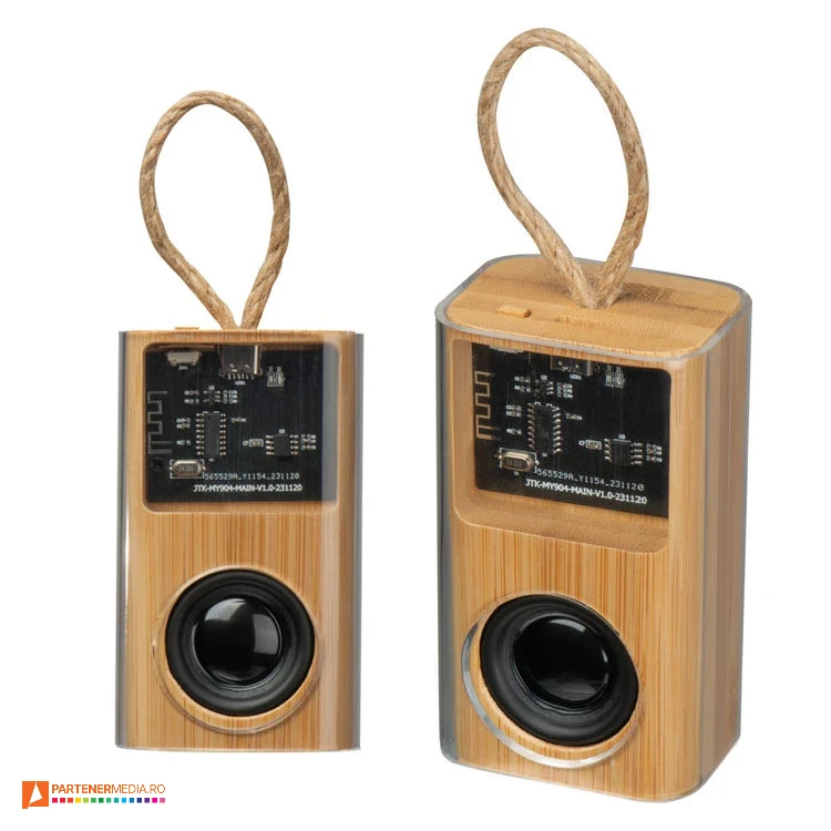 boxe audio portabile cu carcasa transparenta 33936