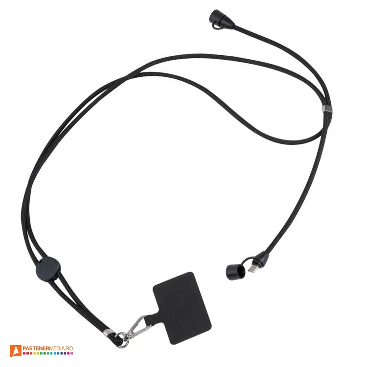 lanyard uri de telefon cu cablu usb c 34984 poza 1