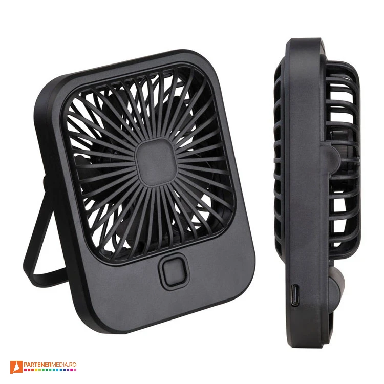 ventilatoare portabile cu baterie reincarcabila usb 35183 poza 1