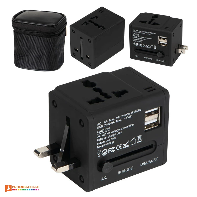 adaptoare universale din plastic 40838 poza 1