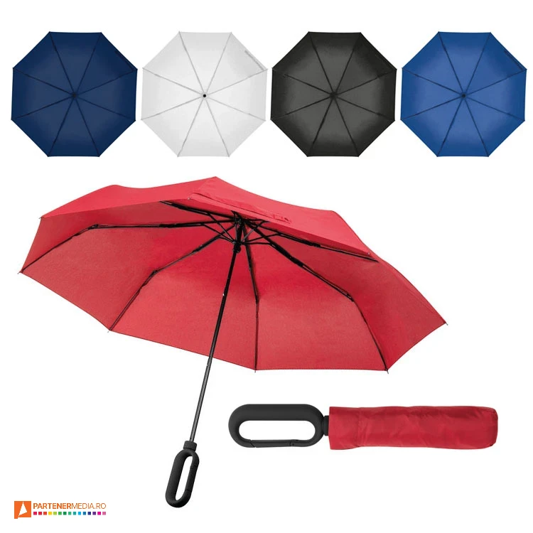 umbrele pliabile colorate cu carabina 40885 poza 1