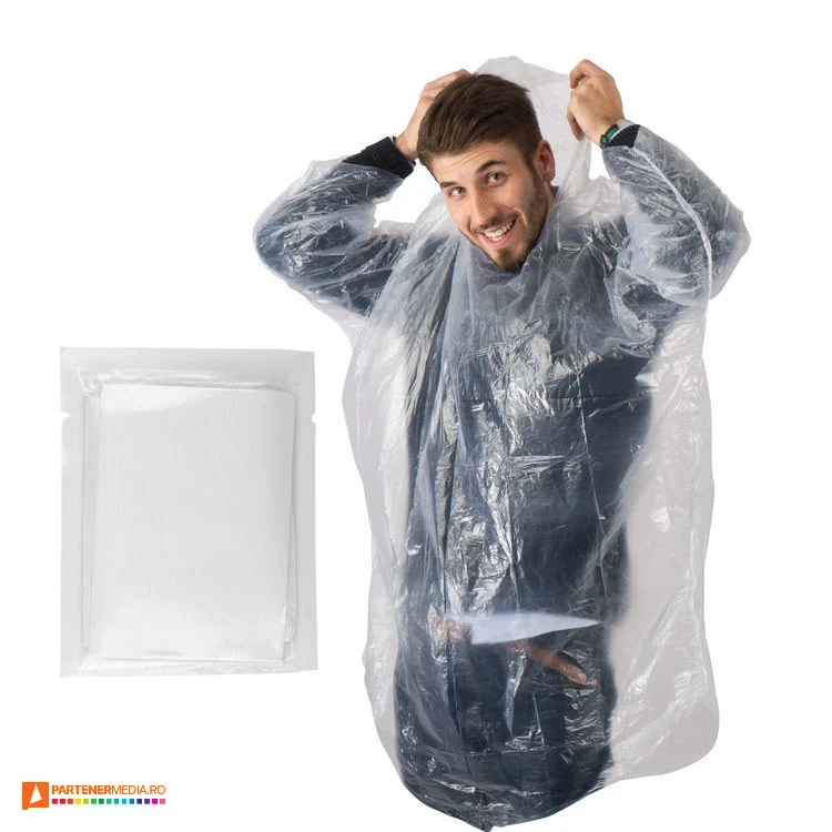 pelerine poncho promotionale in plic transparent 4097866 poza 1
