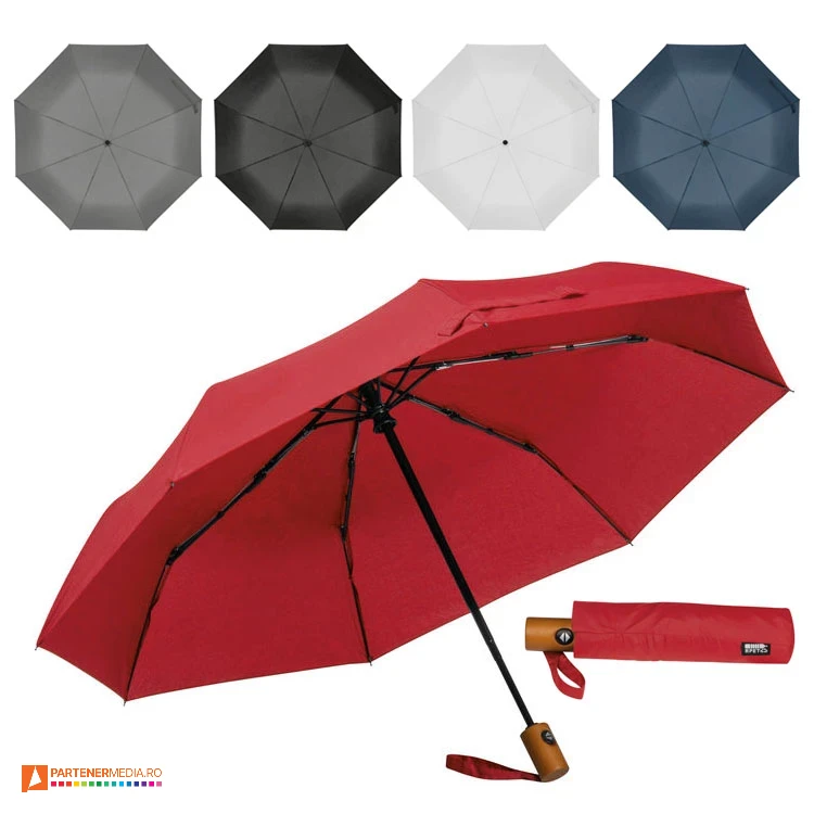umbrele pliabile din pet reciclat cu husa 43223 poza 1