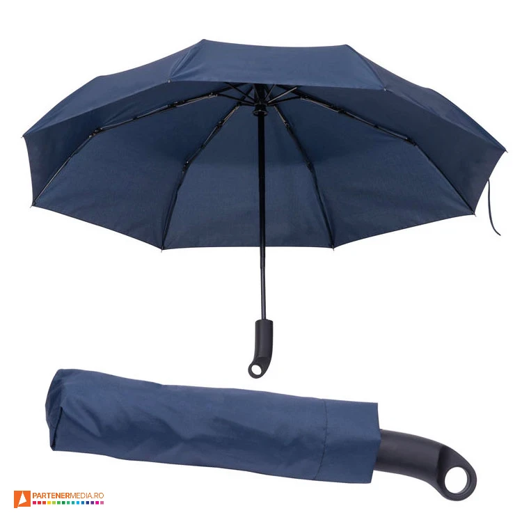 umbrele bleumarin pliabile cu maner ergonomic 45421 poza 1