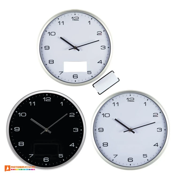 ceasuri de perete promotionale cu eticheta detasabila 47872 poza 1