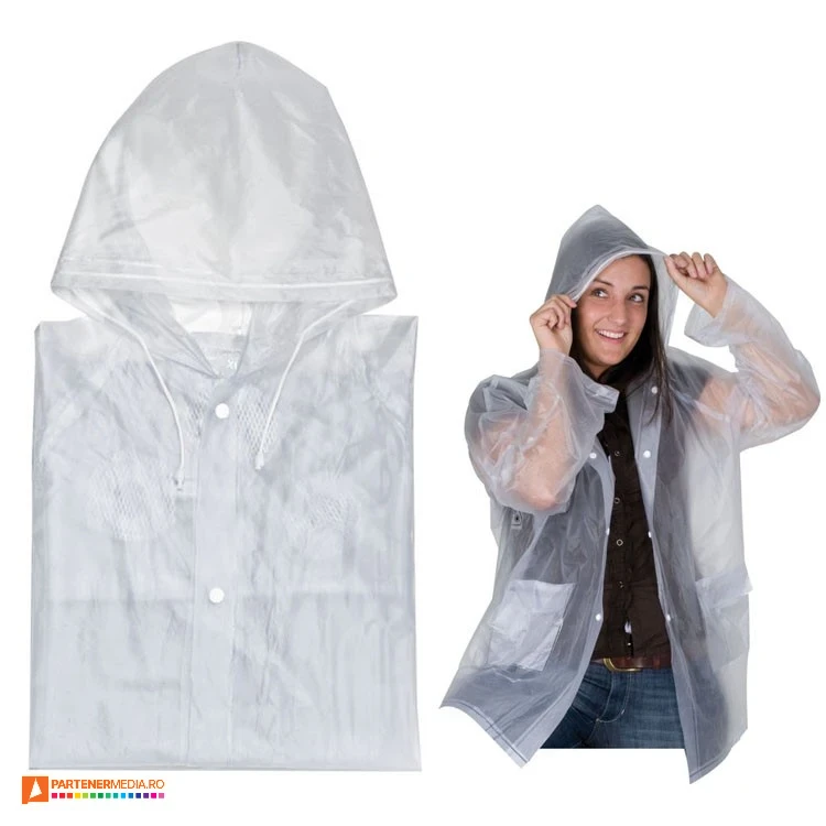 pelerine de ploaie unisex cu capse si buzunare 4910166 poza 1