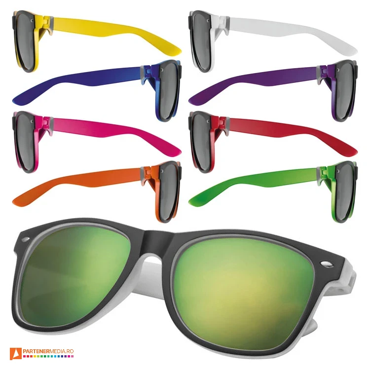 ochelari de soare cu brate colorate 50671 poza 1