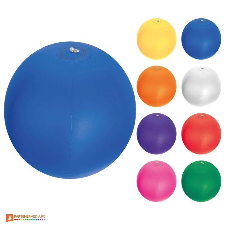 mingi promotionale colorate de plaja din pvc 51029 poza 1