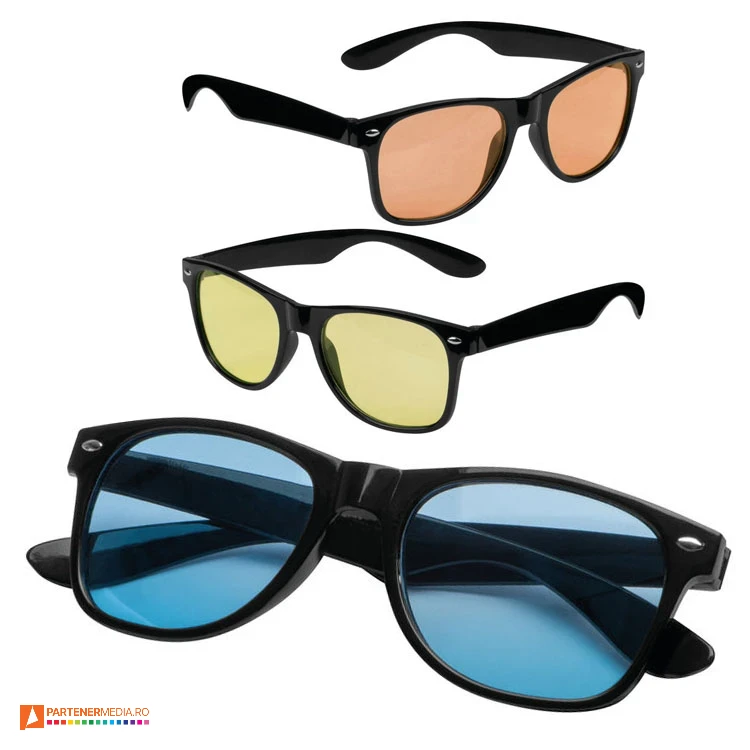 ochelari unisex cu lentile colorate 52465 poza 1