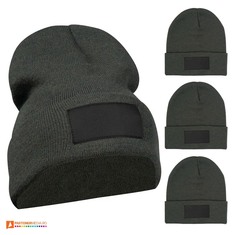 caciuli promotionale unisex cu eticheta frontala 54322 poza 1