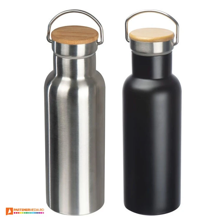 bidoane metalice de 500 ml din otel inoxidabil 60983