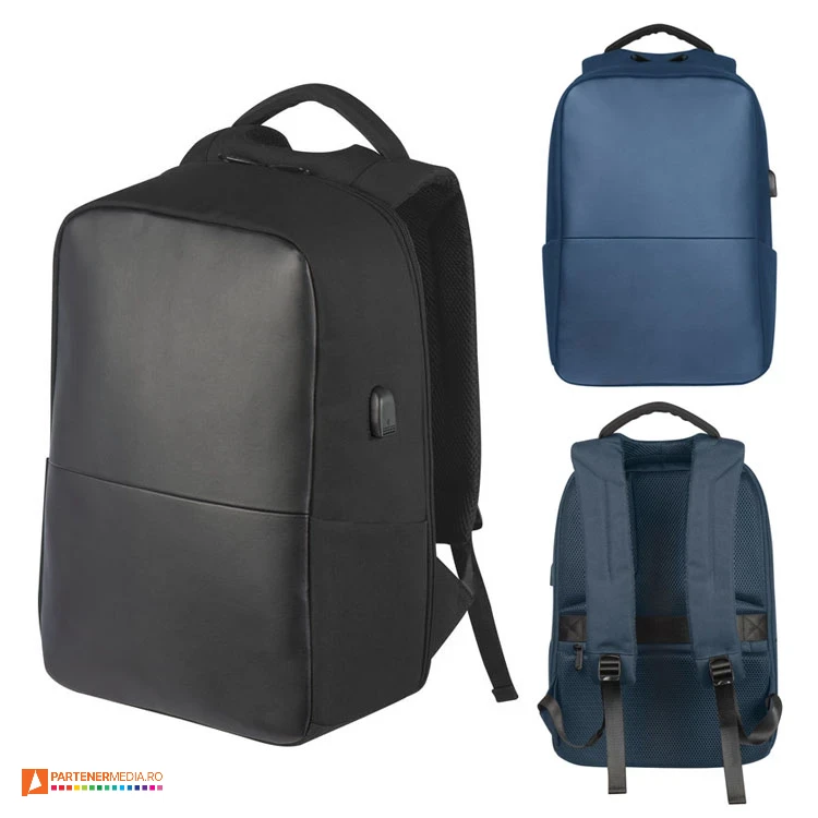 rucsacuri promotionale de laptop din imitatie de piele 61299
