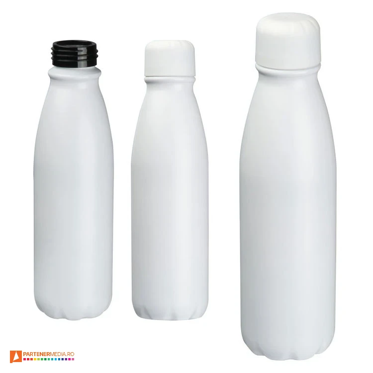 bidoane albe din aluminiu cu design clasic 61512