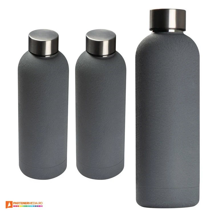 bidoane metalice termoizolante de 500 ml cu suprafata mata 6151907